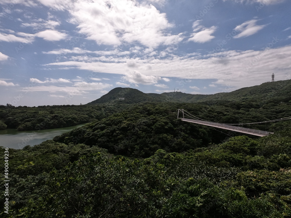 バンナ公園の風景、石垣島、沖縄