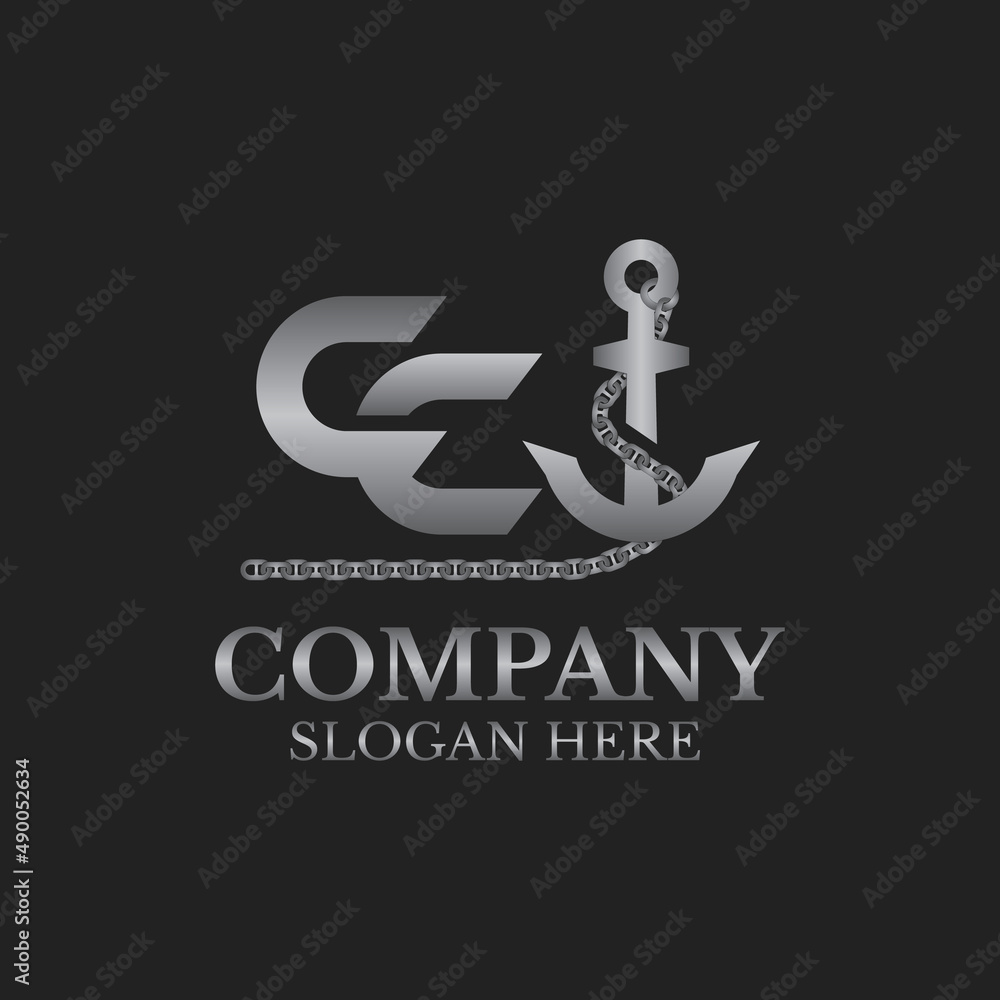 CC letter logo with ship anchor, this logo is suitable for all types of businesses related to ports, shipping, cruise ships or related companies. CC letter logo with ship anchor, this logo is suitable for all types of businesses related to ports, shipping, cruise ships or related companies.