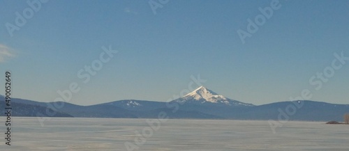 Mt. McLoughlin and Upper Klamath Lake photo