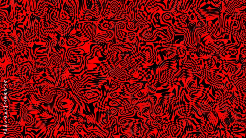 Red art pattern illustration background Red art pattern illustration background
