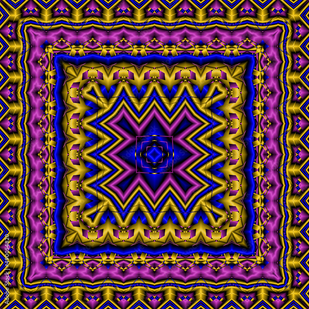 3d effect - abstract square geometric pattern 3d effect - abstract square geometric pattern