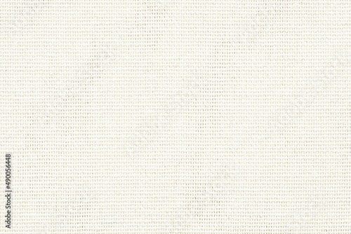 beige fabric texture as background. linen canvas with woven pattern