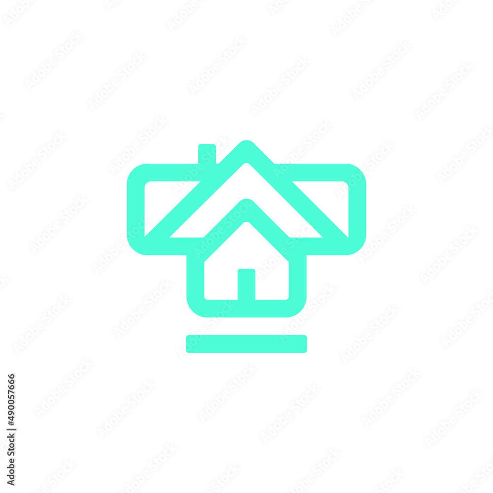 Home T letter Real Estate Realty App Logo Design Vector
Home T letter Real Estate Realty App Logo Design Vector