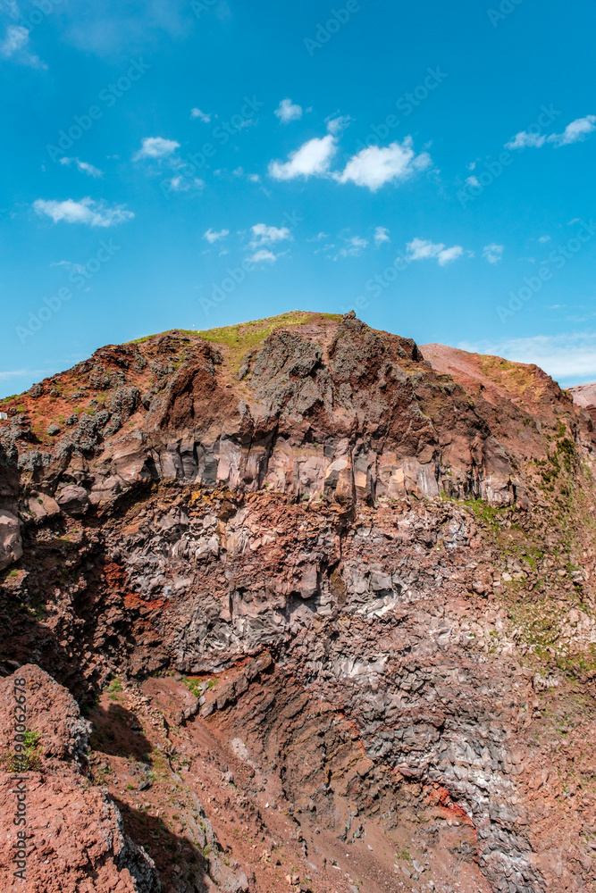 Vesuvius National Park is an Italian national park centered on the active volcano Vesuvius, southeast from Naples.