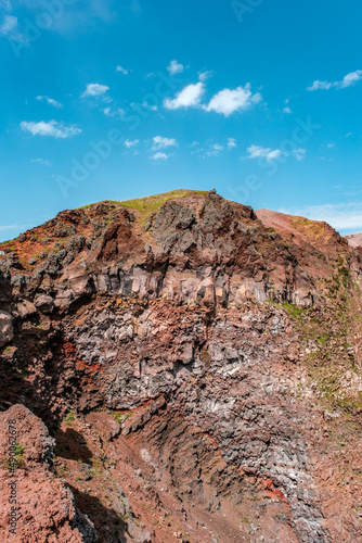 Vesuvius National Park is an Italian national park centered on the active volcano Vesuvius  southeast from Naples.