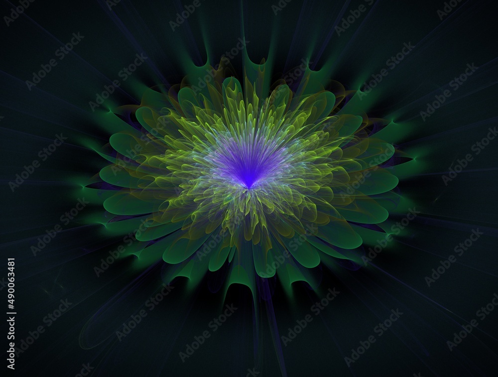 Imaginatory fractal abstract background Image Imaginatory fractal abstract background Image