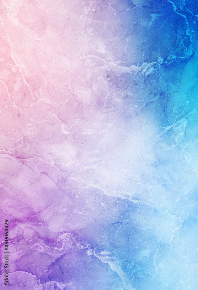 Luxury Inkscape Alcohol Ink Effect Elegance Trendy Gradients with Medium Purple Colors Abstract Background Mixture Of Colors Used As Background