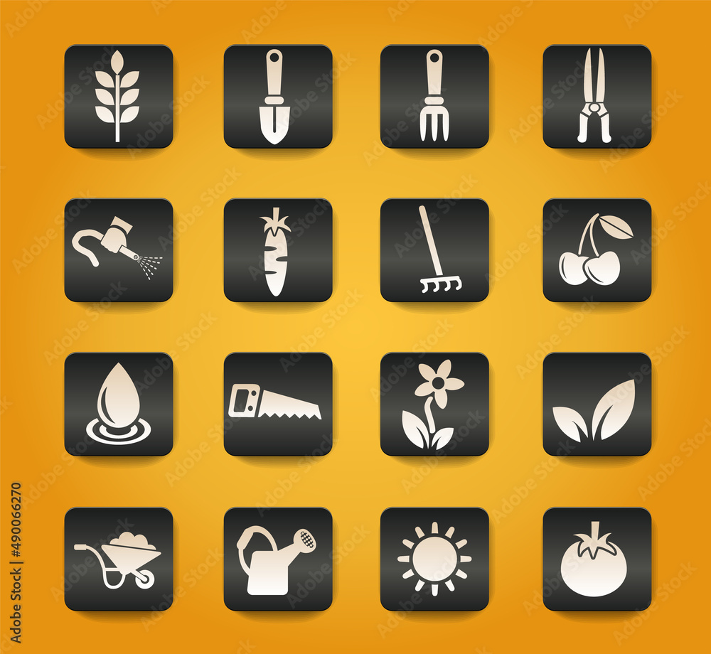 Garbage simply icons Garbage simply icons