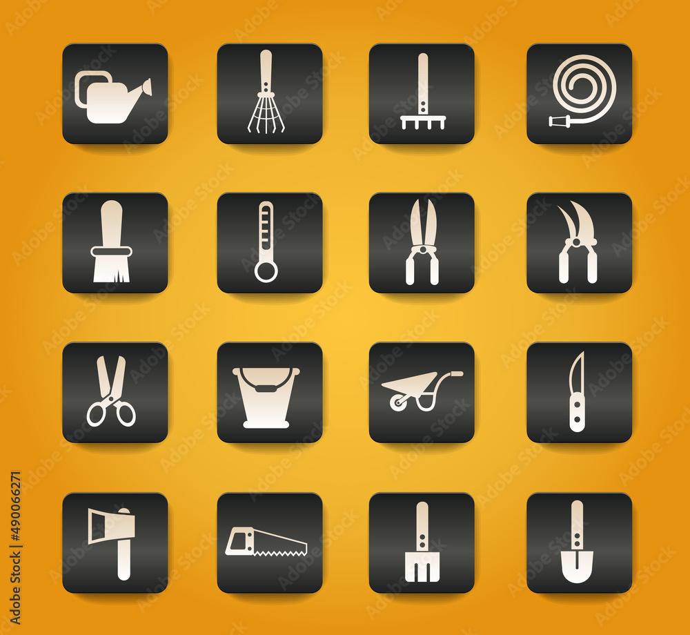 Garbage simply icons Garbage simply icons
