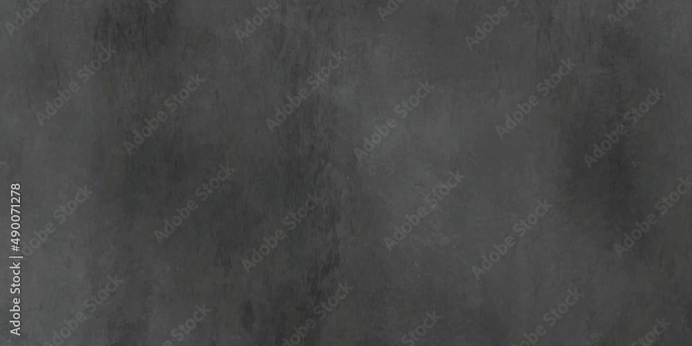 Dark black wall texture background. Vector illustrator