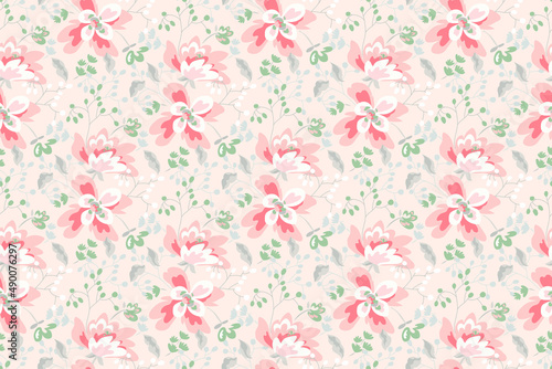 Pattern with pretty small flowers, little floral liberty seamless texture background. Spring, summer romantic blossom flower garden seamless pattern for your designs