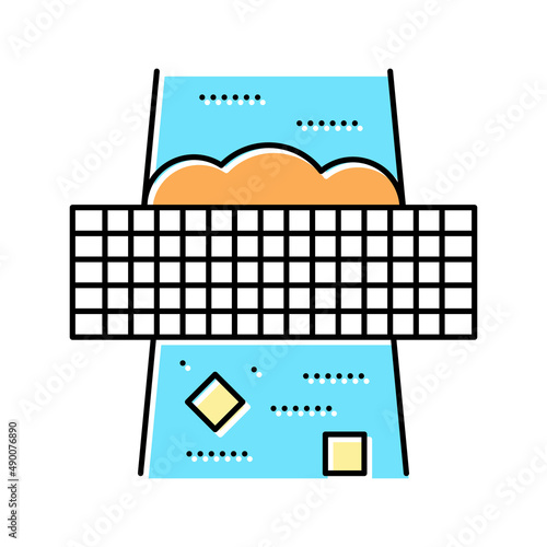 filtration machine color icon vector illustration