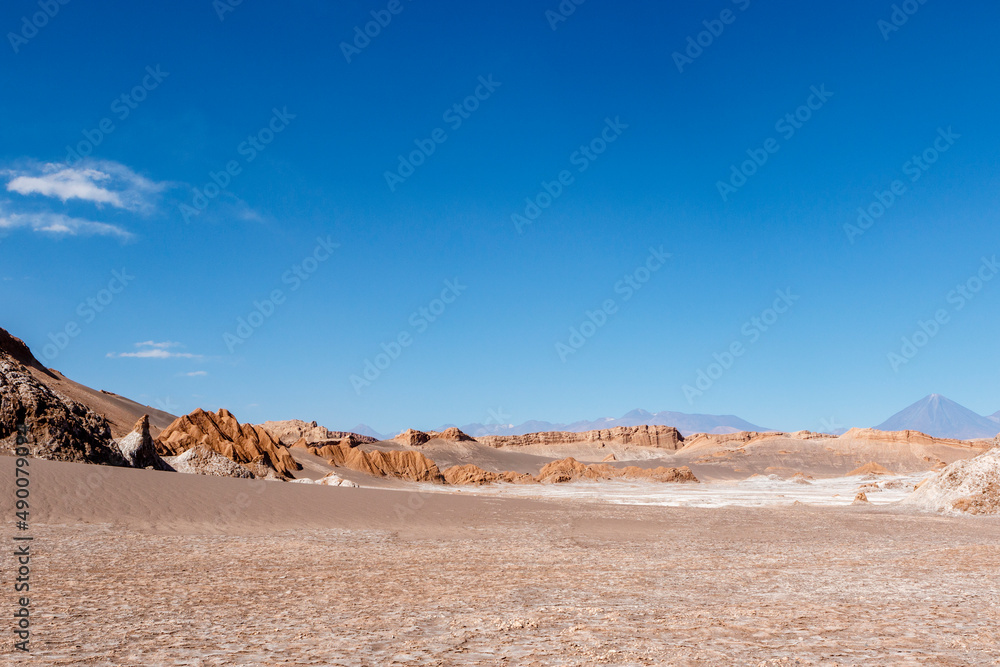 Valle de la Luna in Atacama desert, Antofagasta, Chile, South America