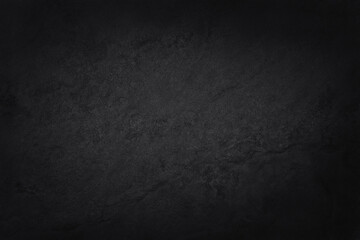 Dark grey black slate texture in natural pattern with high resolution for background and design art work. Black stone wall.
