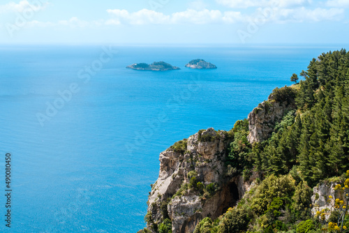 The Monti Lattari (Lattari Mountains) are a mountain range in Campania, southern Italy, which constitutes the backbone of the Amalfi Coast.