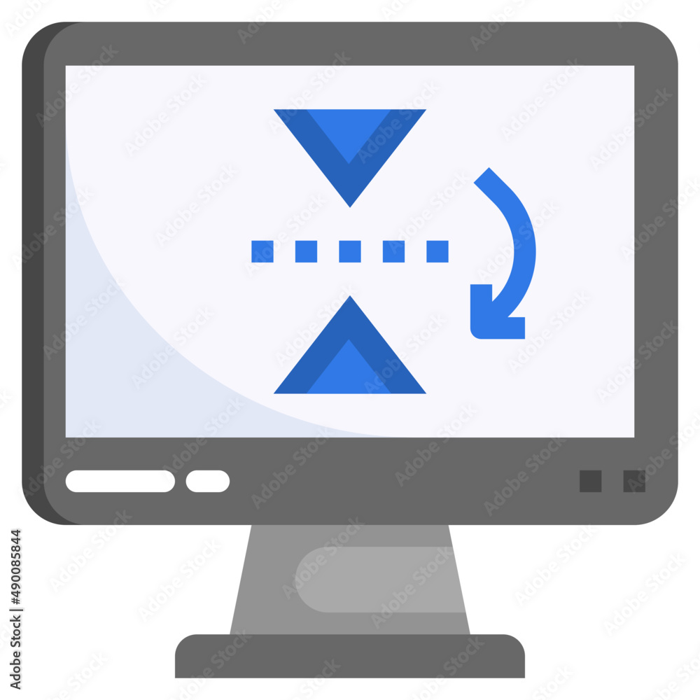 MIRROR HORIZONTALLY flat icon,linear,outline,graphic,illustration MIRROR HORIZONTALLY flat icon,linear,outline,graphic,illustration