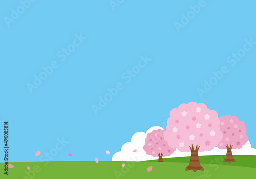 桜　背景