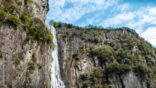 Wencheng County, Wenzhou city, Zhejiang Province, China, baizhangji Waterfall group