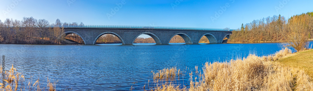 Fototapeta premium Talsperre Poehl