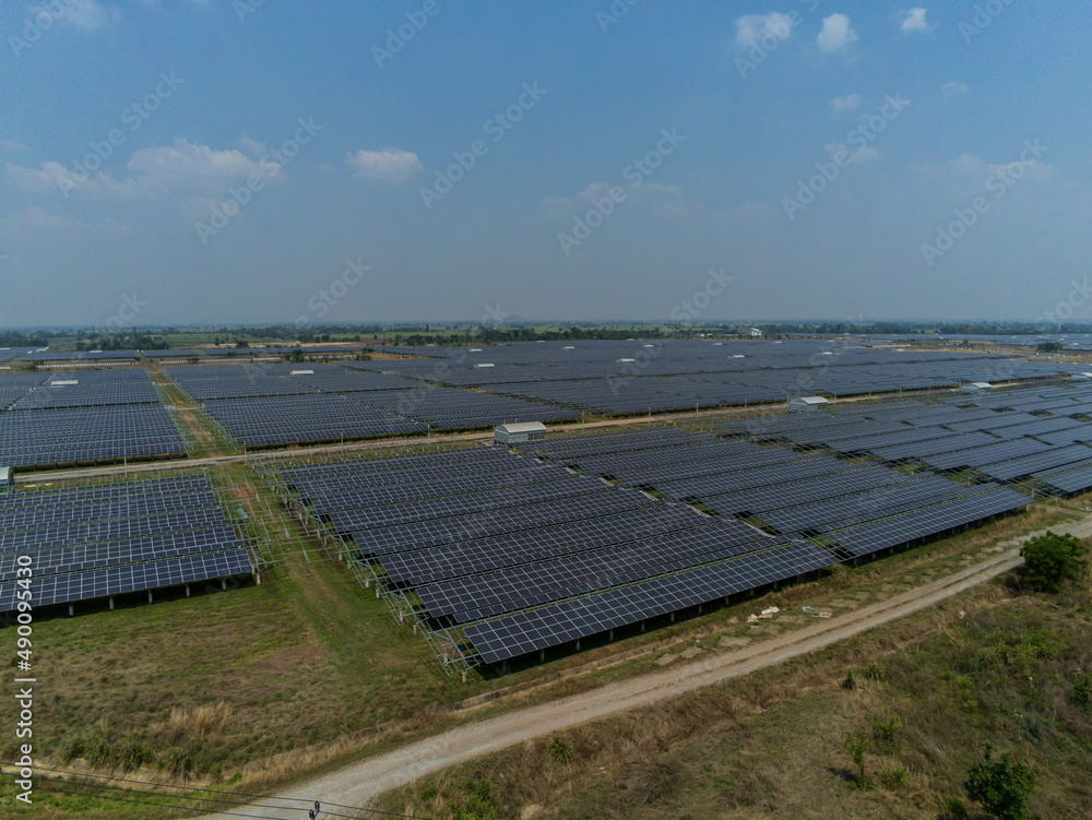 solar panels on a field.
Solar panels in aerial view solar panels on a field.
Solar panels in aerial view