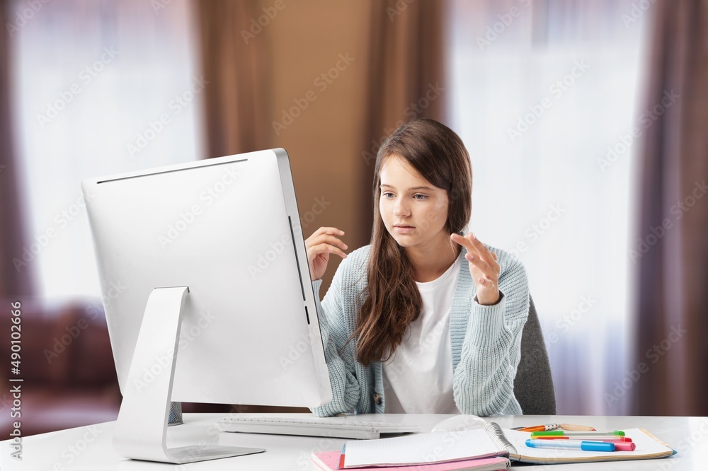 Accounting Bookkeeper Clerk Woman. Bank Advisor And Auditor concept Accounting Bookkeeper Clerk Woman. Bank Advisor And Auditor concept