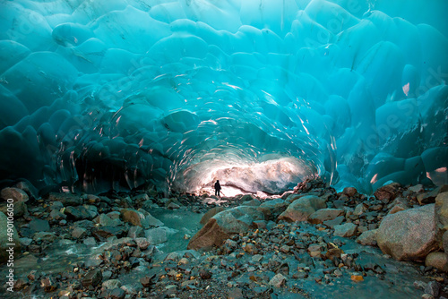 Ice Cave, Mendenhall Glacier, Juneau, Alaska