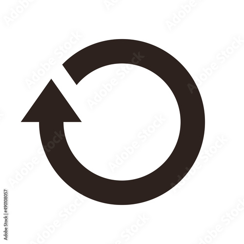 Repeat sign, reload icon, refresh, loading reset vector symbol