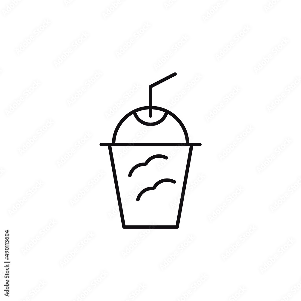 Frozen frappe icons symbol vector elements for infographic web Frozen frappe icons symbol vector elements for infographic web