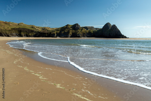 Dramatic Three Cliffs Bay