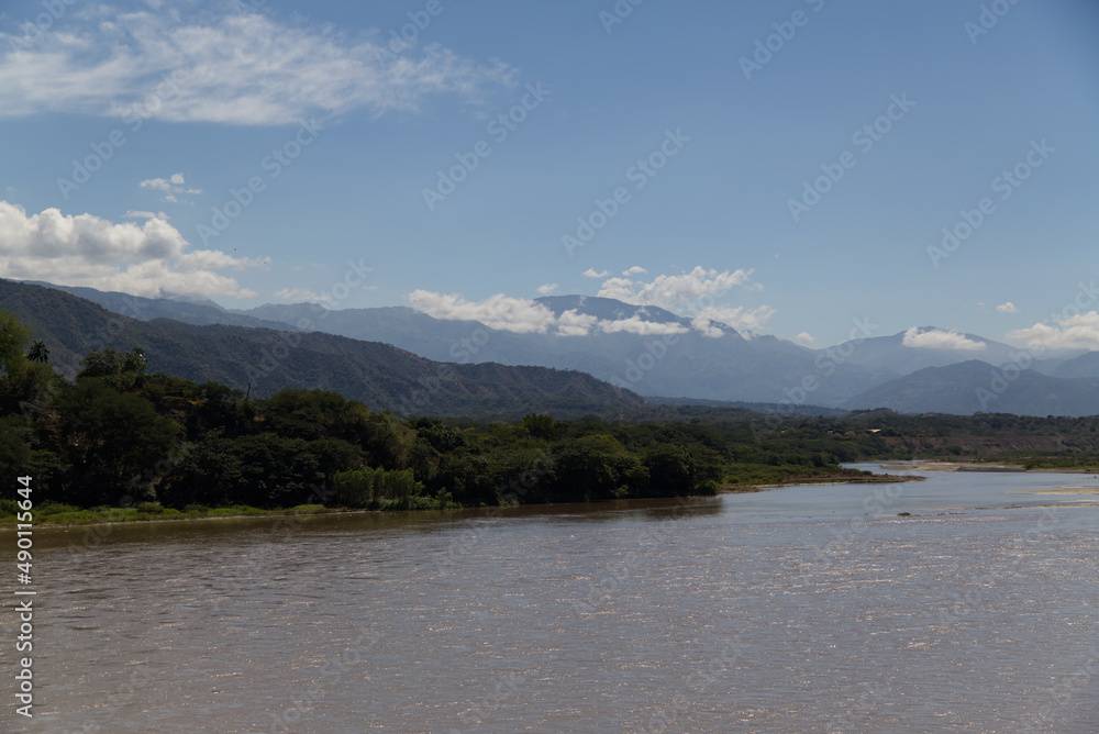 Cauca River in Santa Fe De Antioquia, Colombia