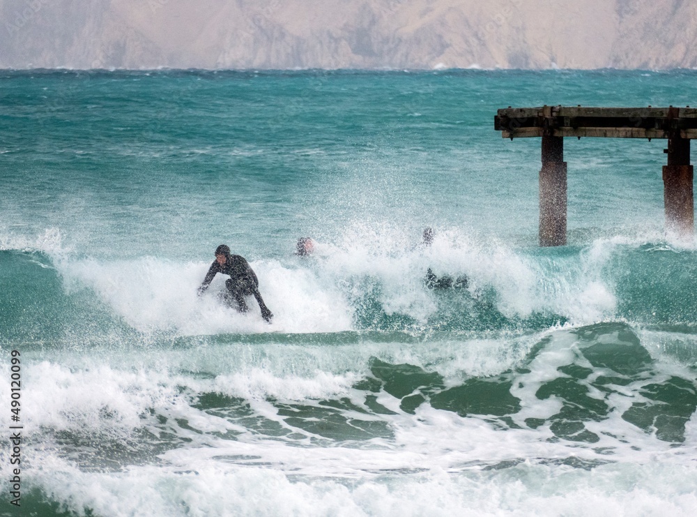 Naklejka premium surf