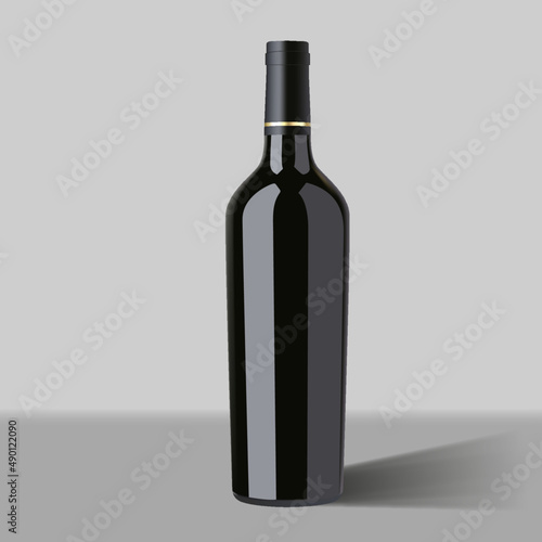 Wine Bottle, Bottle, wine, drinks