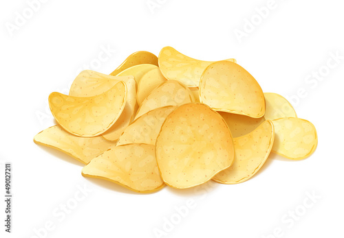 Potato chips. Fast-food.