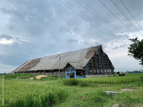 Wallpaper Mural Traditional tobacco warehouse Torontodigital.ca