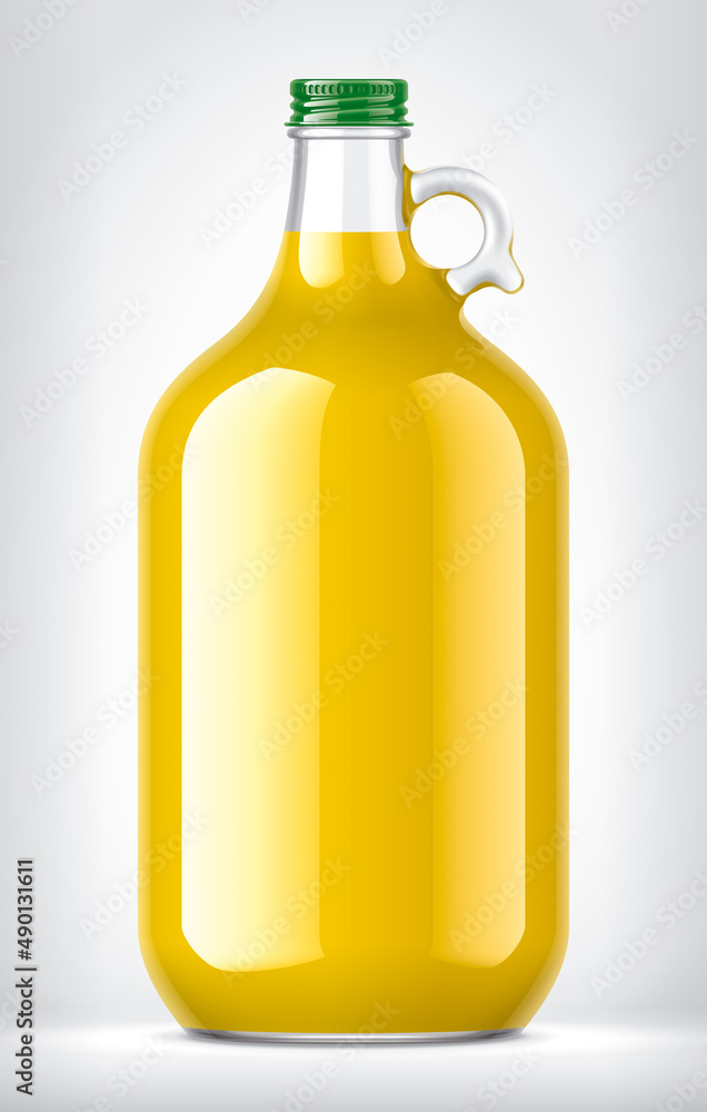 Glass Bottle on background. Glass Bottle on background.