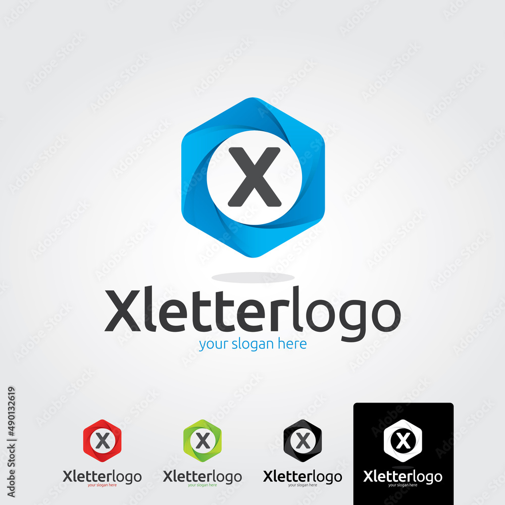 Minimal letter x logo template - vector Minimal letter x logo template - vector