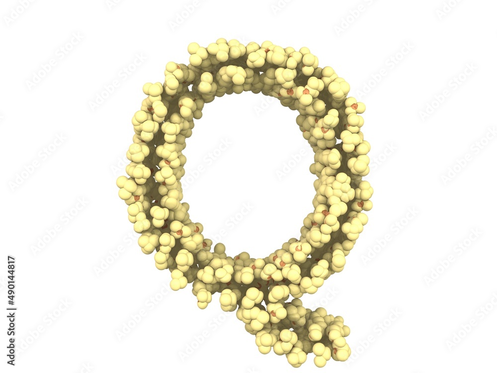 Popcorn Themed Font Letter Q Popcorn Themed Font Letter Q