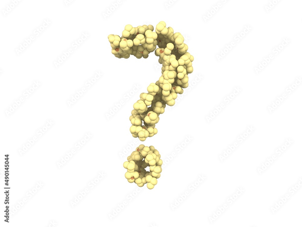 Popcorn Themed Font Question Mark Popcorn Themed Font Question Mark