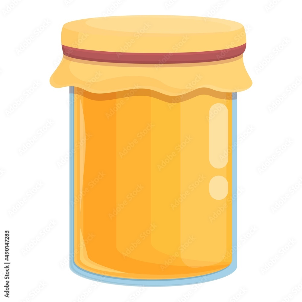 Gold liquid icon cartoon vector. Bee nectar. Flower hive Gold liquid icon cartoon vector. Bee nectar. Flower hive