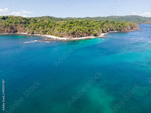 Fototapeta Naklejka Na Ścianę i Meble -  Isla Caleta Drone