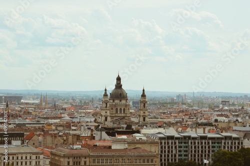 sights of budapest in summer weather afternoon free place