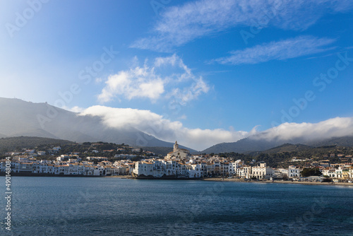 Beautiful town of Cadaques in Spain on the Costa Brava of the Mediterranean. © Dennis