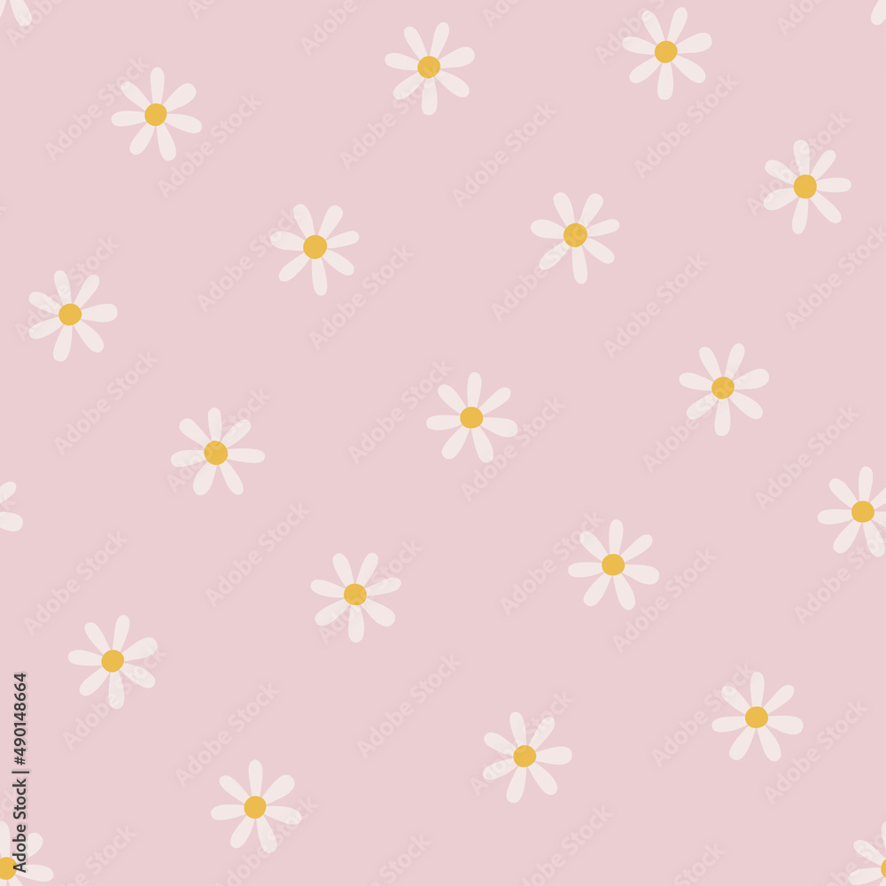 Chamomile flower pattern Chamomile flower pattern
