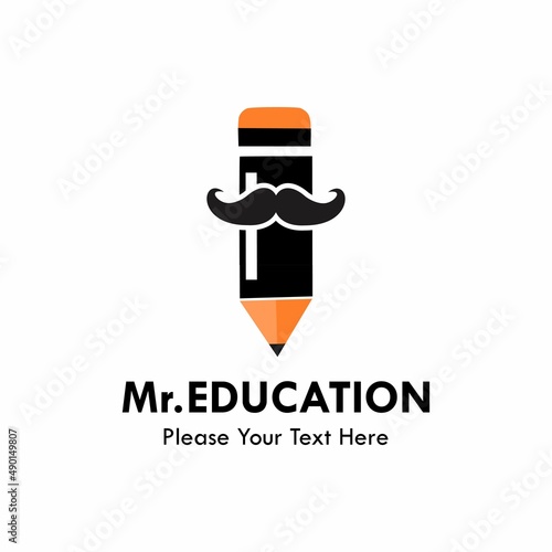 Brain tester logo template illustration