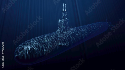 Photos USS Virginia class submarine of the US Navy military