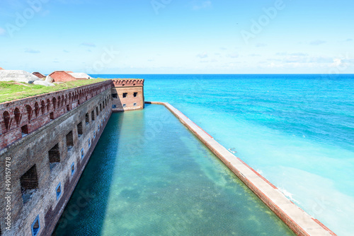 Beautiful view of the Dry Tortugas National Park photo