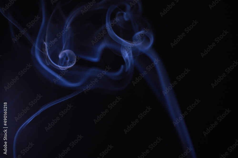 SMOKE IN LIGHT. SMOG ON BLACK BACKGROUND SMOKE IN LIGHT. SMOG ON BLACK BACKGROUND