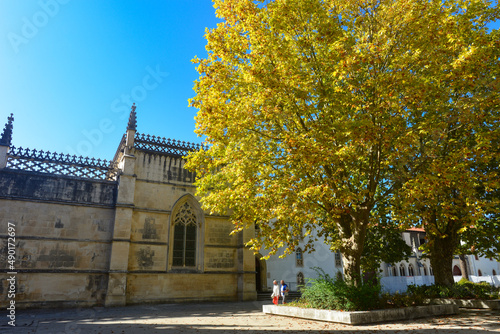 Kapellenanlage im Kloster von Batalha, Portugal photo