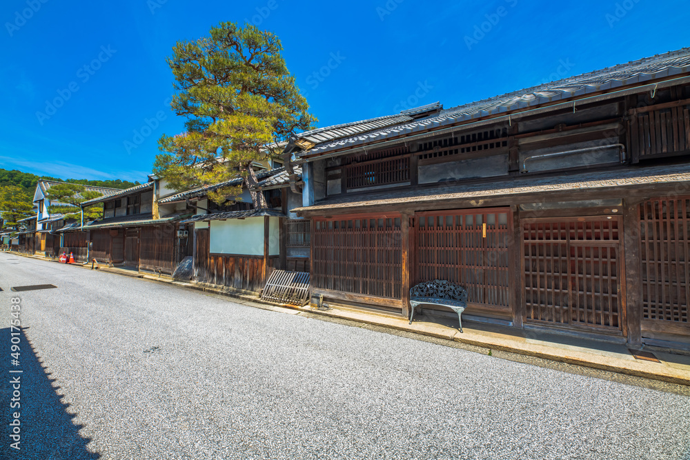 滋賀県　近江八幡の町並み
