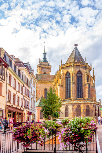 Kirche in Colmar, Elsass, Frankreich 